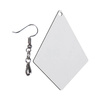 Earrings made of MDF for sublimation - Diamond