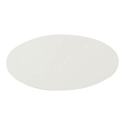 Plastična ovalna značka 7,6 x 3,8 cm za sublimacijo