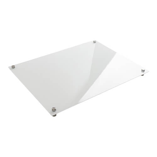 Hangend glazen frame voor sublimatie - 40 x 30 cm