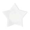 Acrylic badge with color LED backlight for sublimation - star