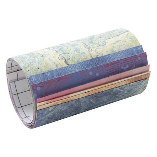 Juego de hojas de transferencia A 30,5 x 11,4 cm - 6 uds.