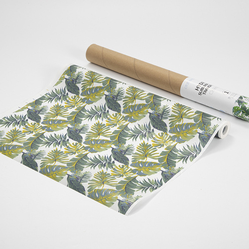 Craft Express hydro-sublimointi folio - Green Tropic Leaves - Vihreät trooppiset lehdet