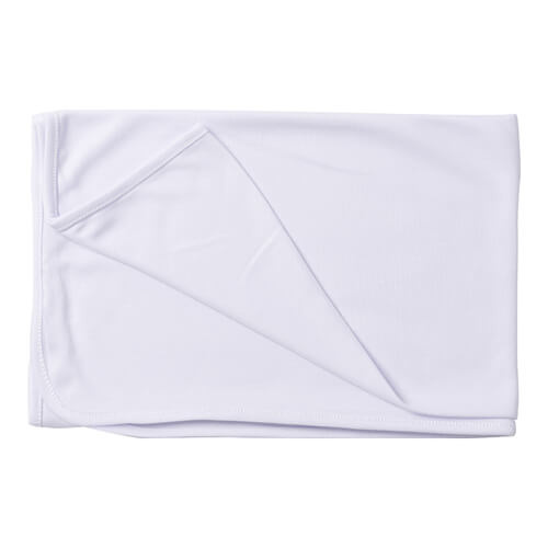 Couverture bébé pour sublimation - blanc