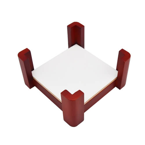 Koka statīvs keramikas flīzēm 11 x 11 cm Sublimācija Termiskā pārnese