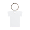 Porte-clés en plastique pour sublimation - T-shirt