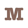Декоративна буква от MDF за сублимация 10 cm M