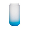 550 ml mat glas voor sublimatie - blauw gradiënt