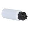 Gourde 750 ml avec embout large et anse pliable pour sublimation - blanc