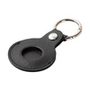 Leather key ring / AirTag case for sublimation - black