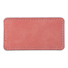 Leather badge 8.2 x 4,4 cm for sublimation - pink