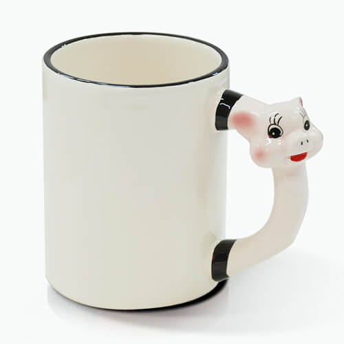 Mug 330 ml pig Sublimation Thermal Transfer