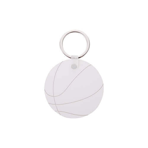 MDF keychain for sublimation printing - Basketball