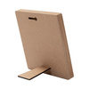 Kvadrātveida MDF fotorāmis sublimācijai - 15,2 x 15,2 cm