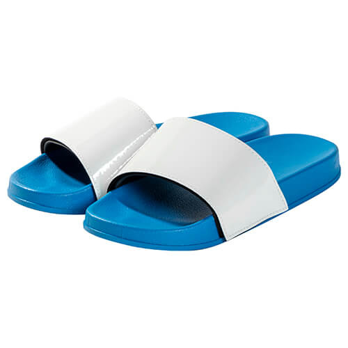 Pieaugušo flip-flops sublimācijai - zila zole