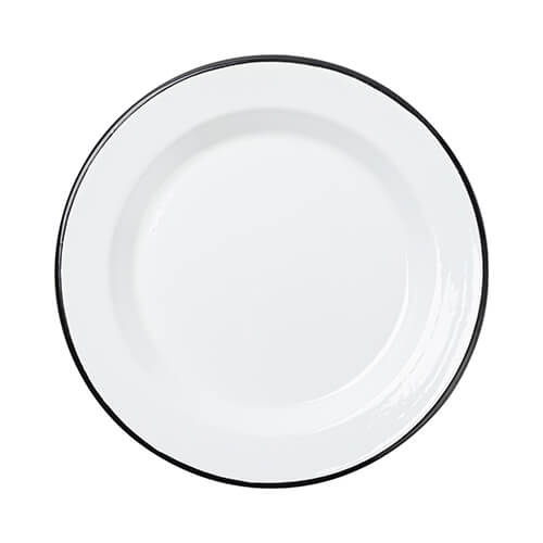 Emajlirani tanjur Ø 24,5 x 2 cm za sublimaciju