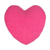 Heart plush pillowcase for sublimation - white and pink