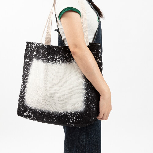 Shoulder bag Bleached Starry Black for sublimation