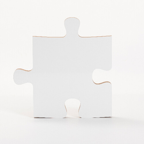 MDF-levystä valmistettu valokuvakehys palapeli sublimaatiota varten - 17,7 x 22,7 cm