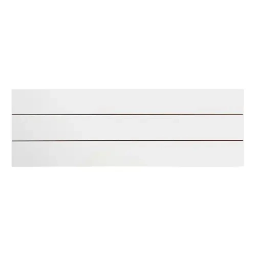 Rectangular photo frame made of MDF, striped, 45 x 15 cm