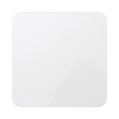 Podloga za lonček iz trdega kartona in plute za sublimacijo - 9,5 x 9,5 cm