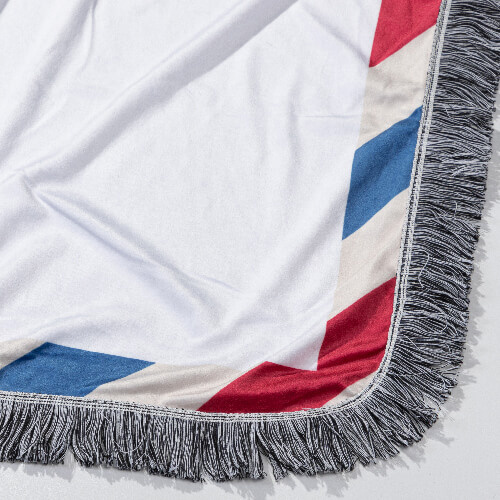 Pluche deken 150 x 100 cm met envelopontwerp voor sublimatie