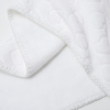 Minky blanket with hearts for sublimation - white