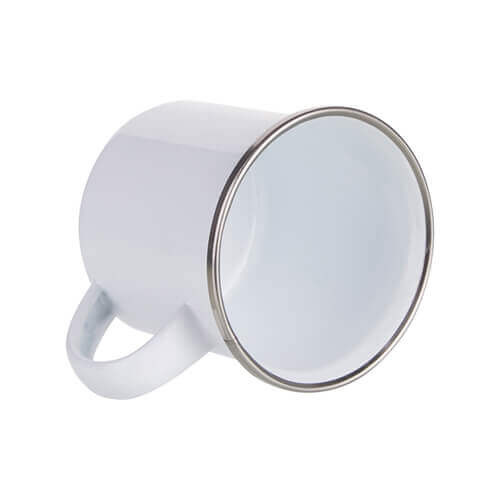 Metalna šalica za sublimaciju od 180 ml - bijela