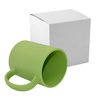 Mug Full Color - green mat with box Sublimation Thermal Transfer