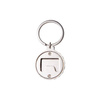 Metal keychain – bottle opener for sublimation printing - YA138