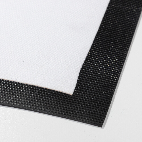 Doormat 85 x 60 cm on black rubber for sublimation