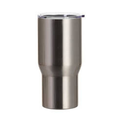 Kubek podróżny 650 ml ze stali nierdzewnej do sublimacji - srebrny