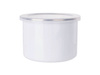 800 ml enameled container with a lid for sublimation