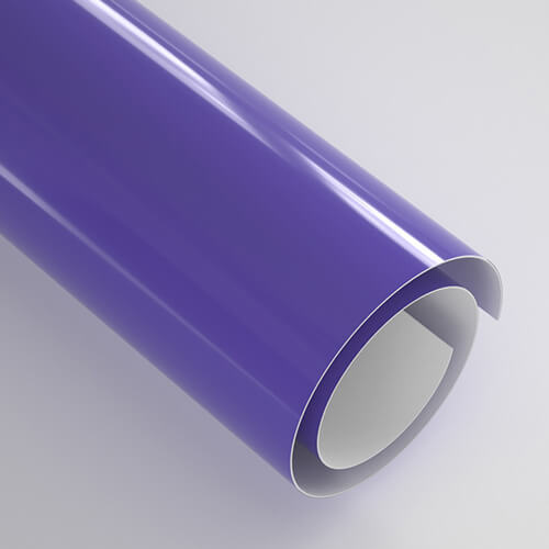 Zelfklevende folie 30,5 x 30,5 cm - 20 vellen - Glossy Purple