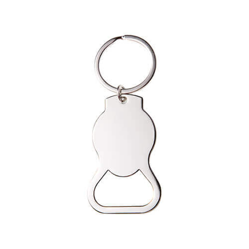 Metal keychain – bottle opener for sublimation printing - YA139