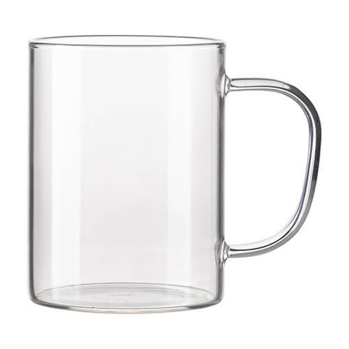 Vaso de 450 ml con asa para sublimación