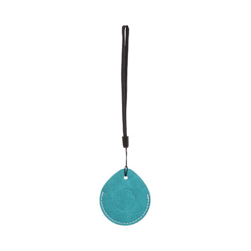 Hanger - druppel / AirTag etui voor sublimatie - groen