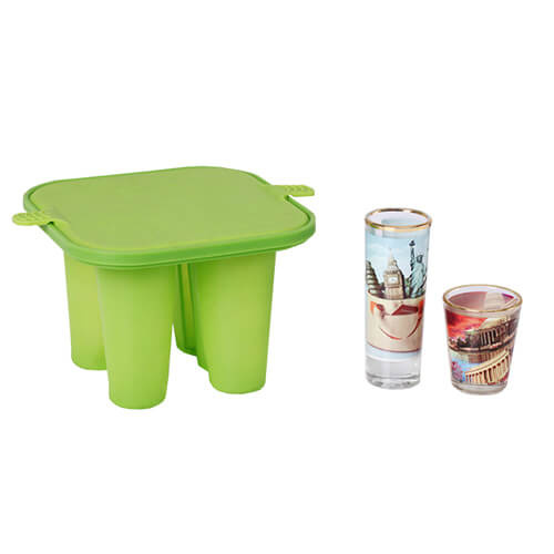 Moule pour le four Multi 3D Vacum pour faire des marquages sur verres à shot 90 ml