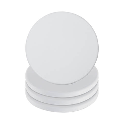 4 db kerek kerámia bögre alátét készlet szublimációhoz