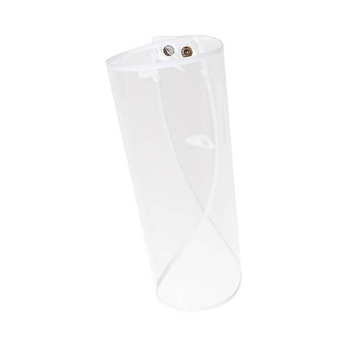 Protecție facială din PVC pentru capac