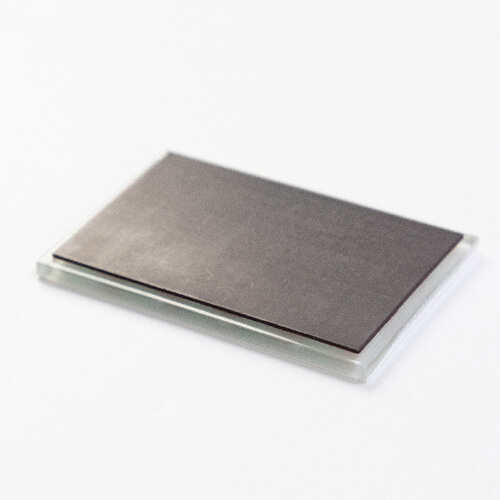 Téglalap alakú üvegmágnes 8,5 x 5,5 cm szublimációhoz