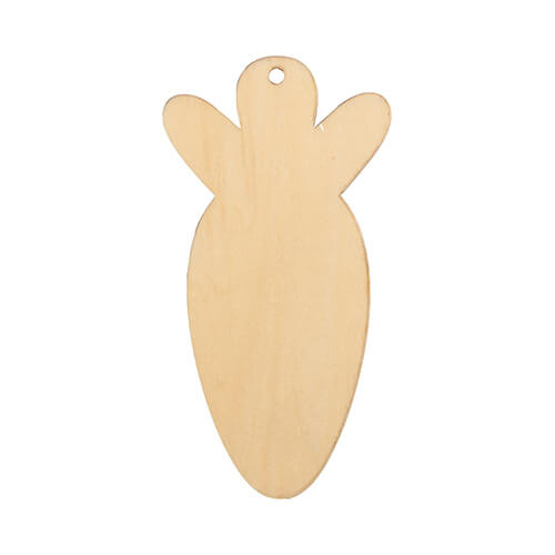 Privjesak od šperploče za sublimaciju - Mrkva