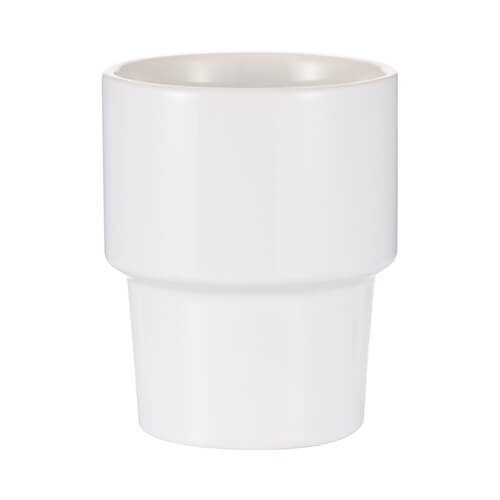 Retro beli vrč 360 ml za sublimacijo