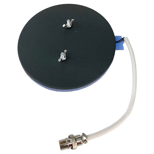 Levylämmitin 15 cm yhdistelmäpuristimille ruuveilla / 5-nastainen pistoke