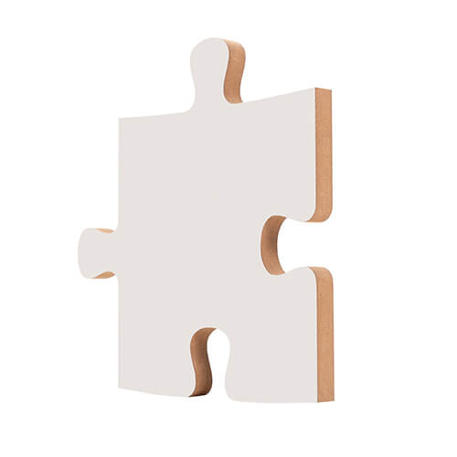 Fotorámik puzzle z MDF na sublimáciu - 17,7 x 22,7 cm
