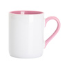 325 ml sublimation mug - with pink interior and handle