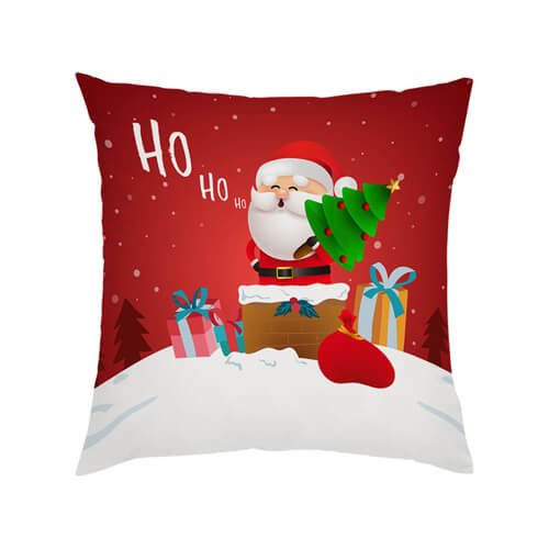 Funda de almohada de lona para sublimación 38 x 38 cm - Red