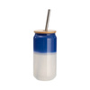 550 ml warmteoverdrachtglas voor sublimatie - blauw
