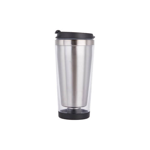 Vaso 450 ml fabricado en acero Steel con foto inserto