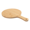 Tabla de pizza de bambú para sublimación - rueda