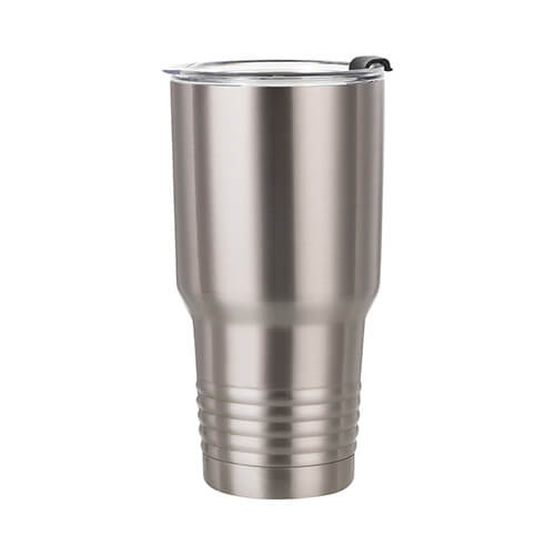 900 ml vrč iz nerjavečega jekla za sublimacijo - srebrn